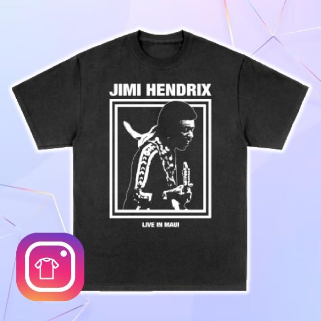 Trending Black Maui Photo Unisex Sweatshirt Authentic Hendrix Shop Merch Store