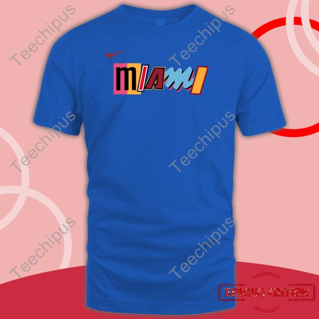 Miami Heat Store Miami Mashup Vol. 2 Warmup Shirt