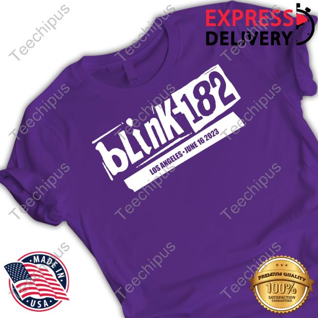 Blink 182 Los Angeles June 16 2023 Tee Shirt