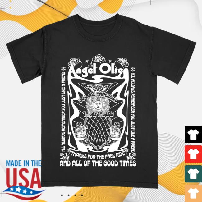 Official Hello Merch Angel Olsen So Long Farewell Hood AngelOlsen HelloMerch