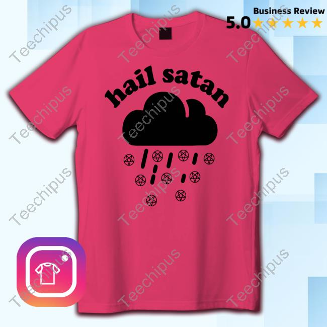 Placeboworld Merch Hail Satan Pink Sweatshirt