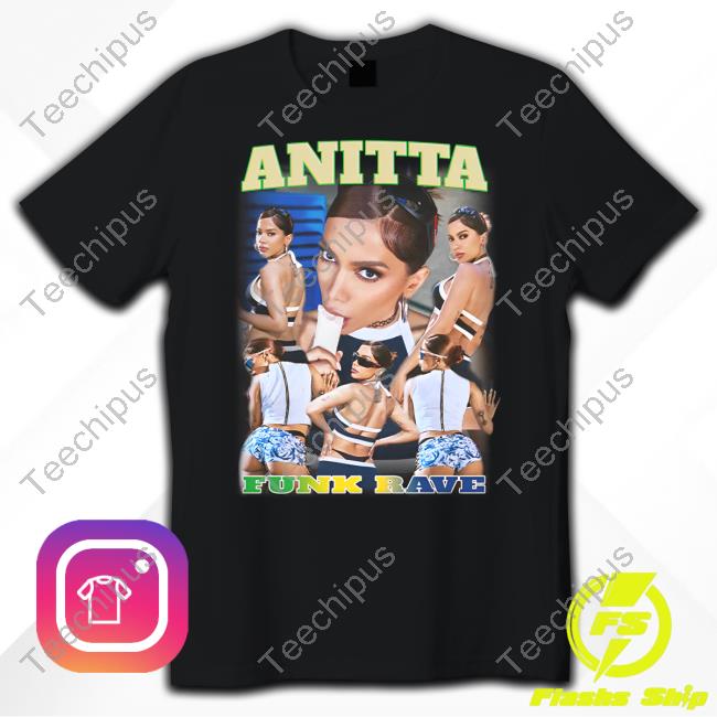 Anitta Press Anitta Funk Rave T-Shirt