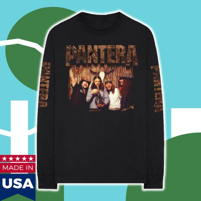 Trending Pantera Store Merch Bong Group Colour Photo Shirt Panterastore Shop