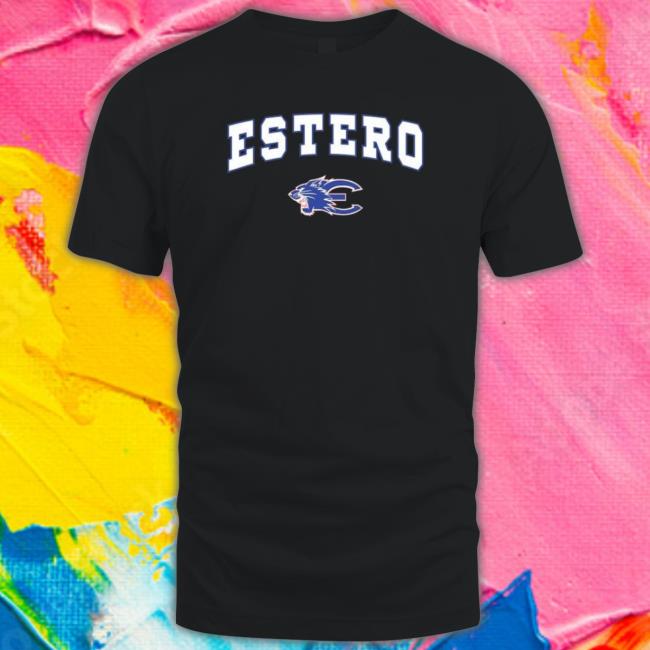 Estero High School Wildcats C2 College Sports Shirt