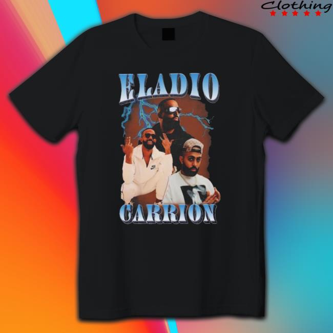 Eladio Carrion Vintage Eladio Rapper Crewneck Sweatshirt