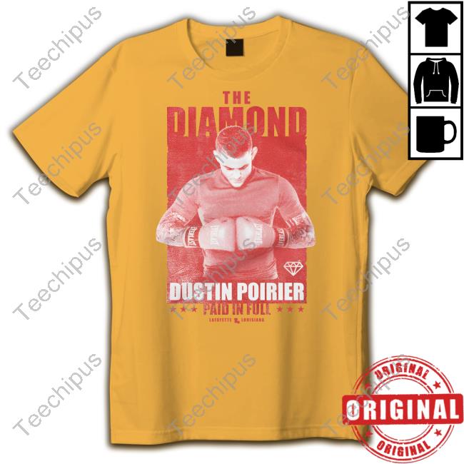 Jason Williams The Diamond Dustin Poirier Paid In Full T-Shirt