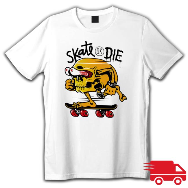 Stake Or Die Skull Skating Shirts