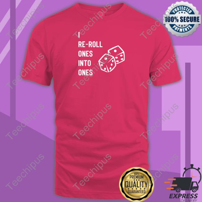 Official Warhammer I Re-Roll Ones Into Ones Hoodie