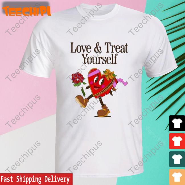 I Love And Treat Yourself Heart Tee