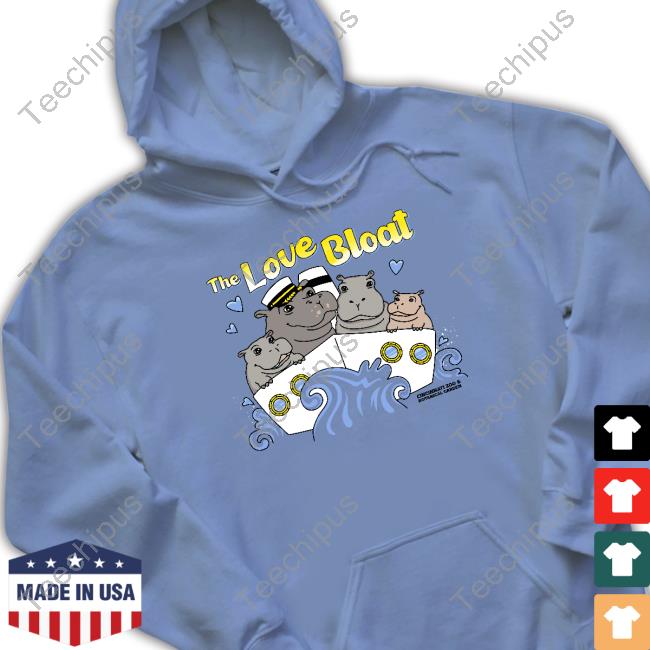 The Love Bloat Hippo Family Long Sleeve T Shirt