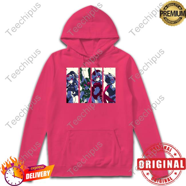 Mega Man Four Guardians Sweatshirt Wario64