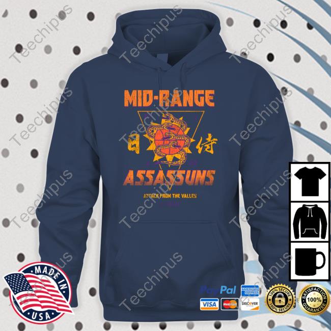 Mid-Range Assassins Attack From The Valley Tee Shirt Phoenix Suns Mid-Range Assassins Shirts