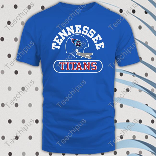 Jason Mccourty Wearing Tennessee Titans Helmet Tee Shirt