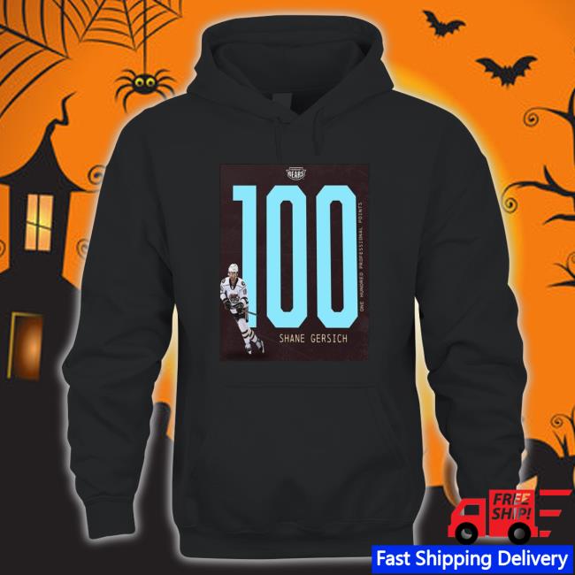 The Hershey Bears Shane Gersich 100 Professional Points Sweaters The Hershey Bears Shane Gersich 100 Professional Points Classic Shirt