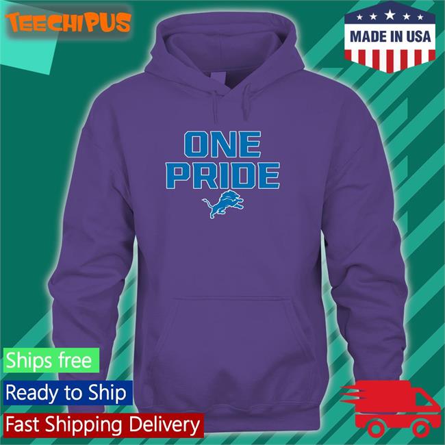 One Pride Lions Hoodie One Pride Lions Tee Shirt