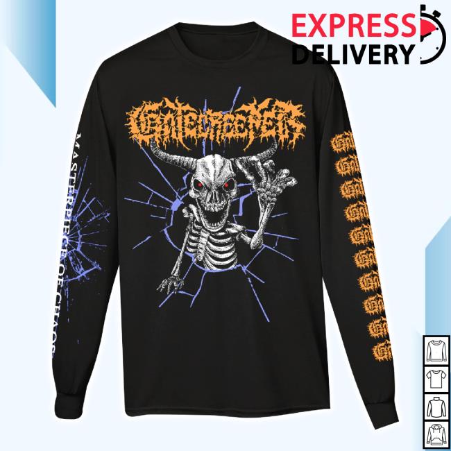 Trending Gatecreeper "Masterpiece Of Chaos" Long Sleeve T Shirt Holy Mountain Printing Shop