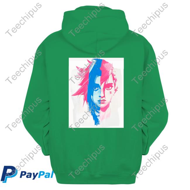 Arcane Vi And Jinx Long Sleeve Tee Shirt Arcaneshow