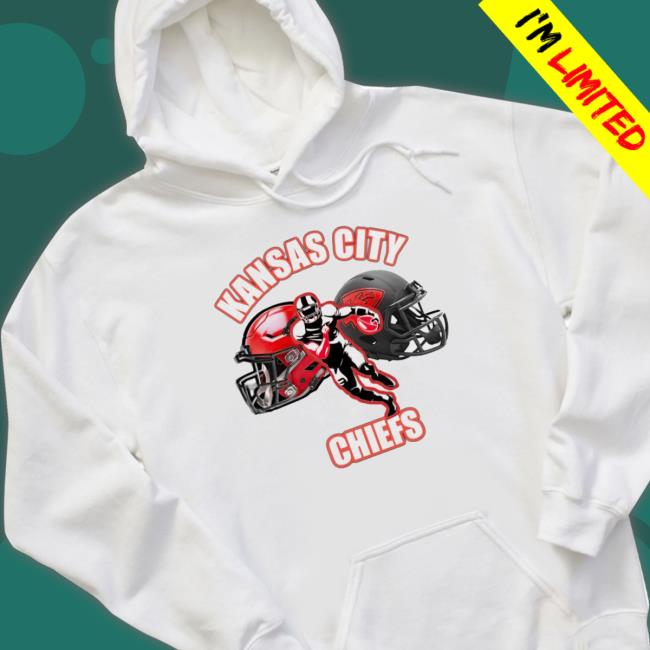 Kansas City Chiefs Player Helmet Hooded Sweatshirt