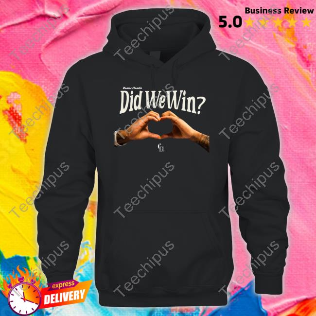 Didwewin Shop Damar Hamlin Did We Win Hoodie