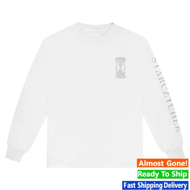 Official Greta Van Fleet Merch Store White Hourglass L/S Tee