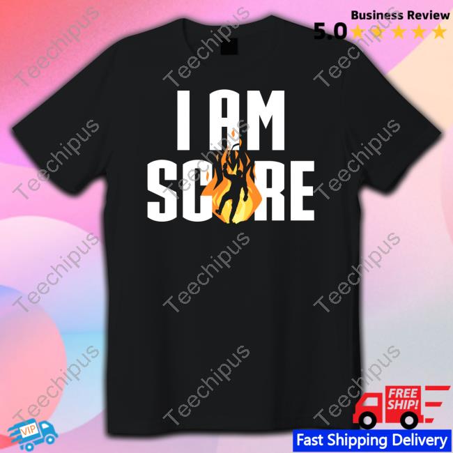 I Am Fire I Am Score Tee Shirt
