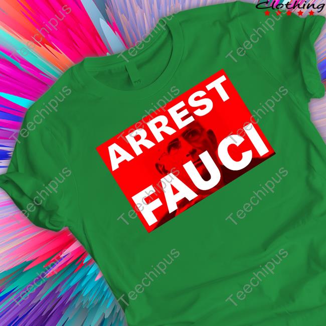 Liz Churchill Wearing Arrest Fauci Sweatshirt