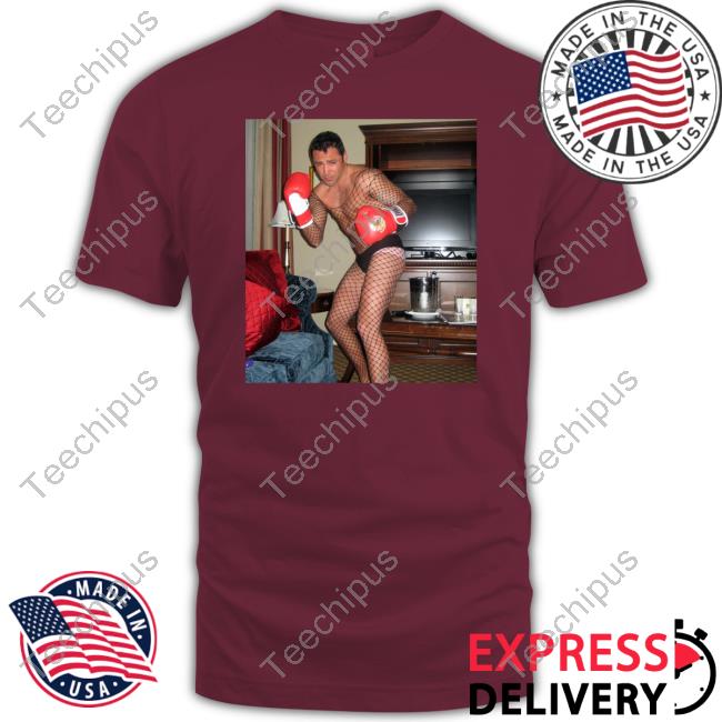 Boxing Oscar De La Hoya Wearing Fishnets Tee Shirt Oscar De La Hoya Fishnet Shirt T Shirt