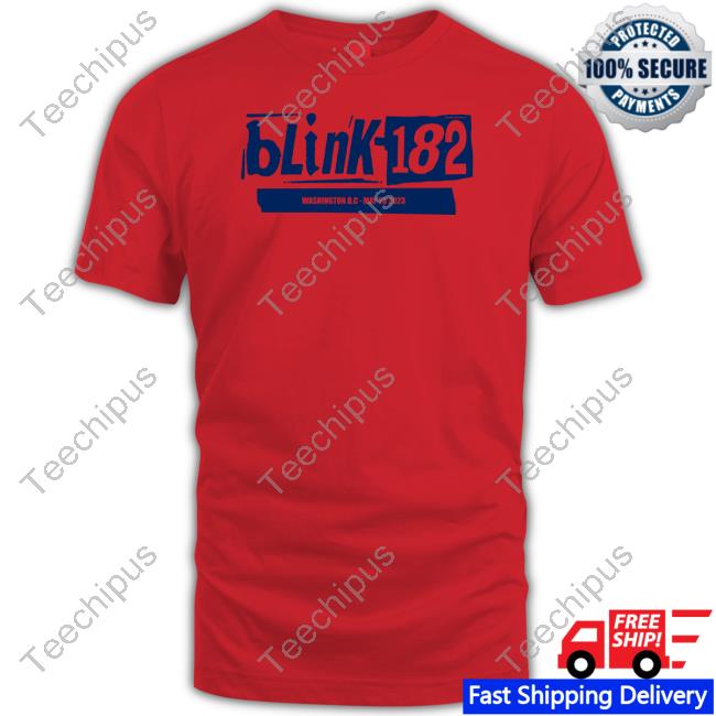 Ian Williams Blink182 Washington D.C May 23 2023 Hoodie