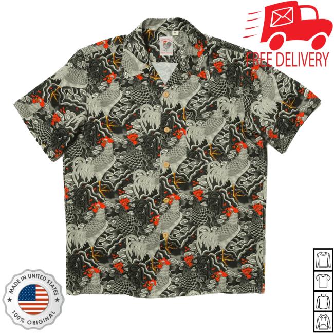Labourunion Labour Union X Jerry Sign Rooster Aloha Tee
