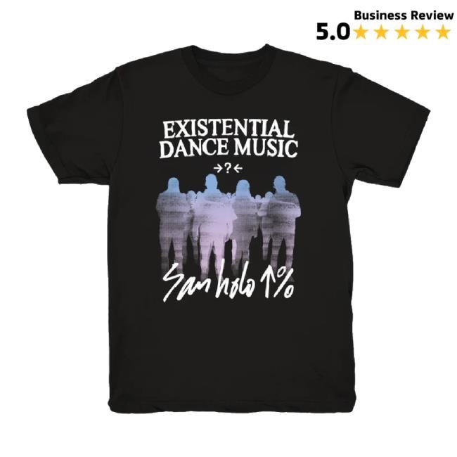 Original E D M Album T-Shirt San Holo Merch Store Shop