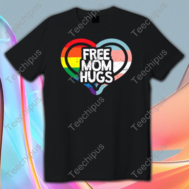 Humans Free Mom Hugs Pride Vintage Shirts
