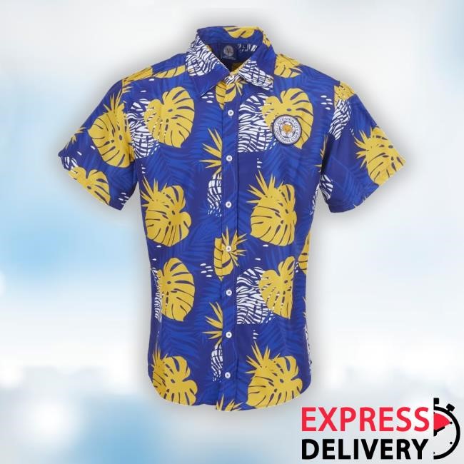 Lcfc Shop Leicester City Tropical Hawaiian T Shirts