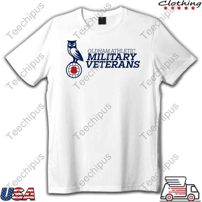 Oldham Athletic Military Veterans Tee Shirts