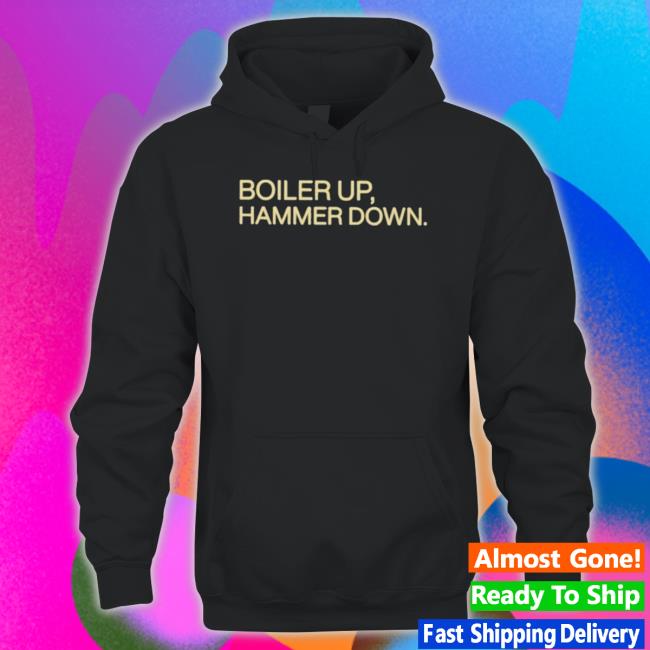 Official Joey Boiler Up Hammer Down Hoodie