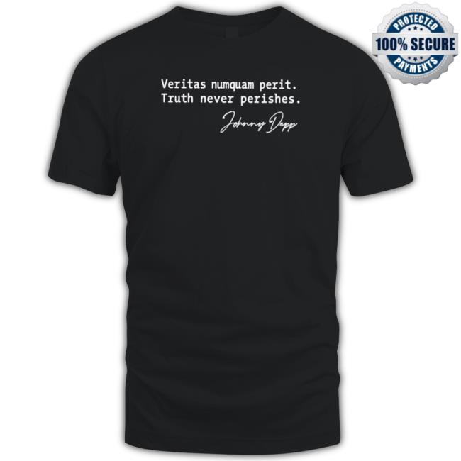 Top Veritas Numquam Perit Truth Never Perishes Johnny Depp Shirt