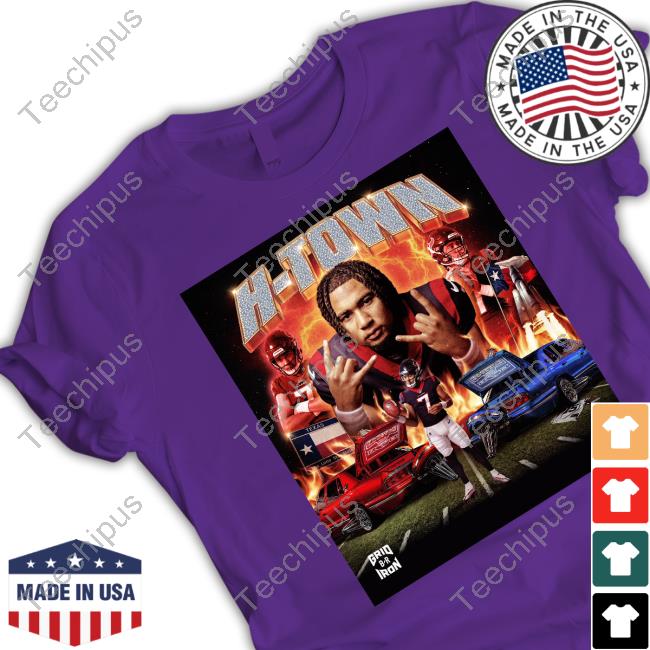 H-Town Cj Stroud And The Texans Tees