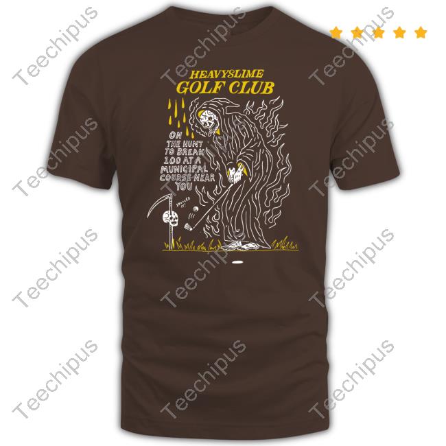 Heavyslime Golf Club On The Hunt To Break 100 At A Municipal Course Near You Long Sleeve T Shirt