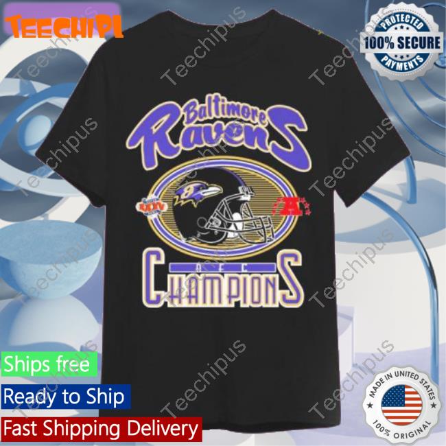 Baltimore Ravens Afc Champions 2022 Tee Shirt