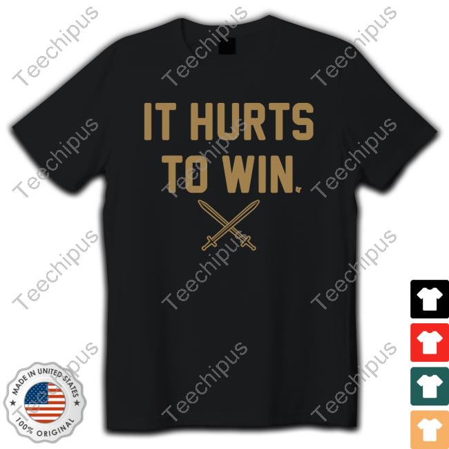 Breakingt Store Las Vegas Hockey It Hurts To Win Sweatshirt