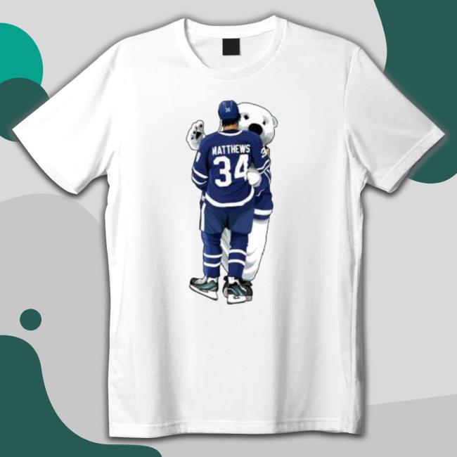 Matthews Hug Carlton The Bear Toronto Maple Leafs T-shirt Matthews Hug Carlton The Bear Toronto Maple Leafs shirt