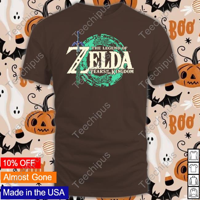 Zelda Tears Of The Kingdom Logo T Shirt