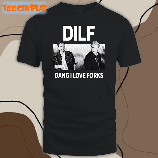 Dilf Dang I Love Forks Hoodie