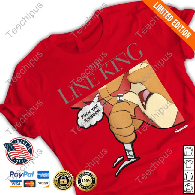 The Line King Fuck The Kingdom Long Sleeve Tee Shirt