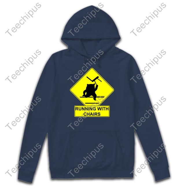 Kama Nafo Ofan Running With Chairs T Shirt