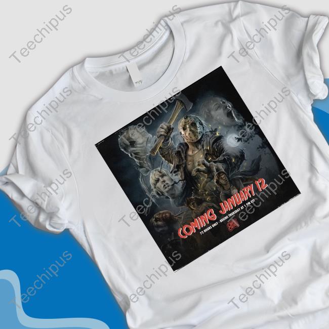 Friday The 13Th: The Franchise Coming January 12 Cavitycolors Shirt