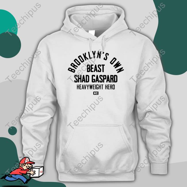 Collar X Elbow Brooklyn's Own Beast Shad Gaspard Heavy Weight Herd Hooded Sweatshirt