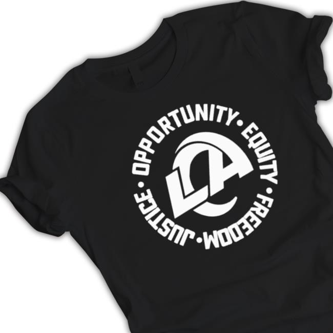Official Los Angeles Rams Opportunity Equity Freedom Justice Hoodie