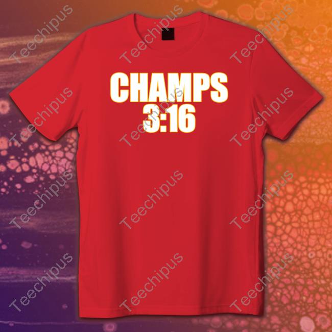 Wwe Event Shop Kansas City Champs 3:16 T Shirt