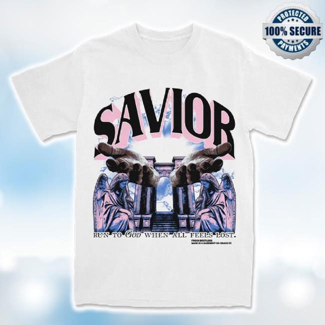 Original Hga X Frgvn Savior Streetwear (White) Hoodie Sweatshirt Native Supply Shop Merch Store
