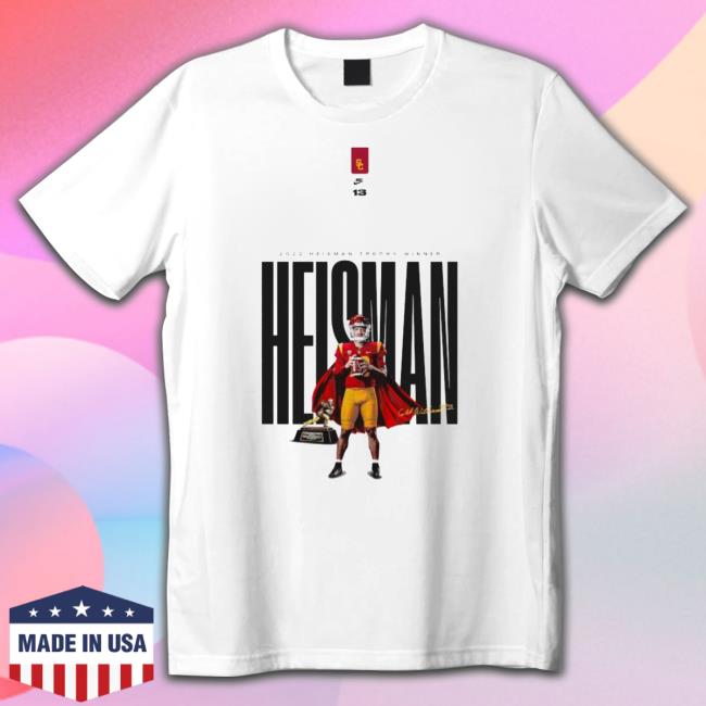 Superman Heisman Caleb Williams Trophy Winner 2022 Hooded Sweatshirt